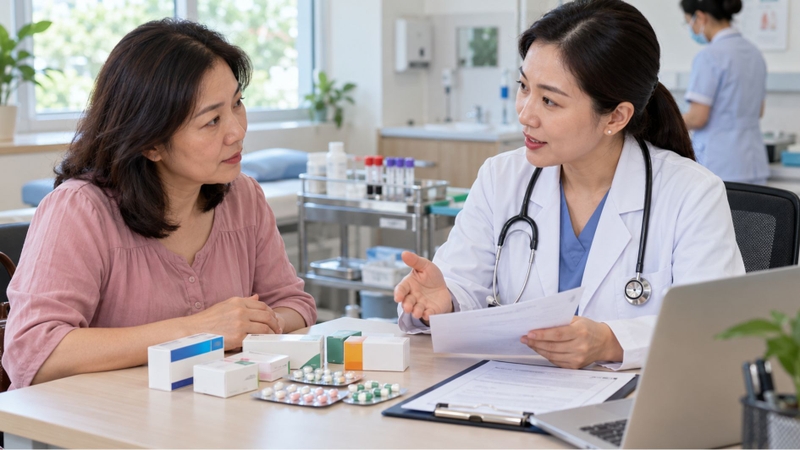 Thông báo đầy đủ bệnh sử và các thuốc đang sử dụng khi khám sàng lọc tiêm chủng