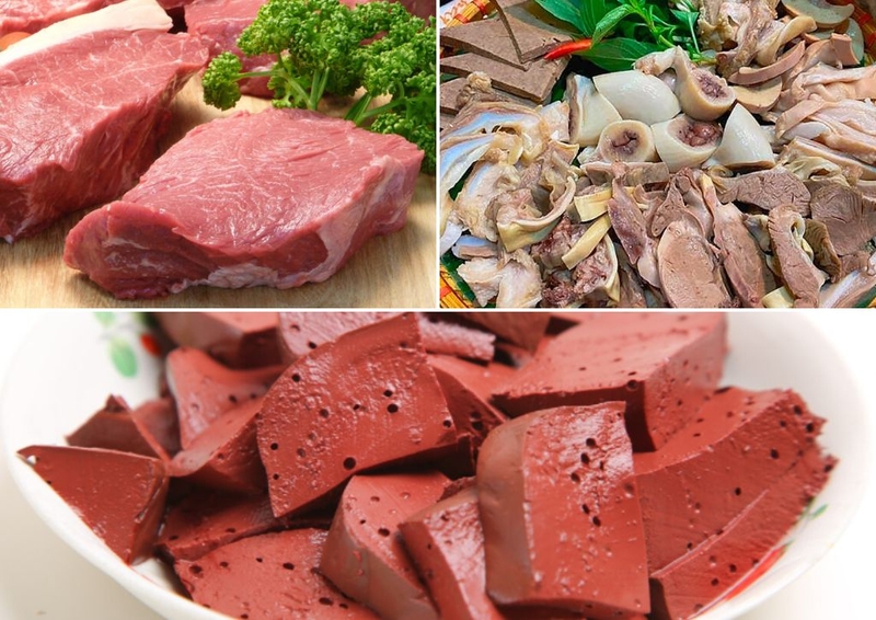 Người mới xăm môi có ăn được tiết lợn không, cần chú ý điều gì khi ăn3