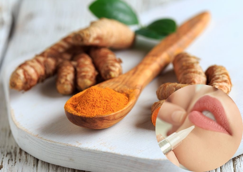 Người xăm môi có uống được tinh bột nghệ không? Những loại nước nên uống2
