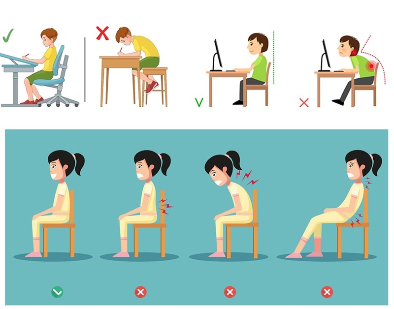 Tật cong vẹo cột sống do nguyên nhân chủ yếu nào