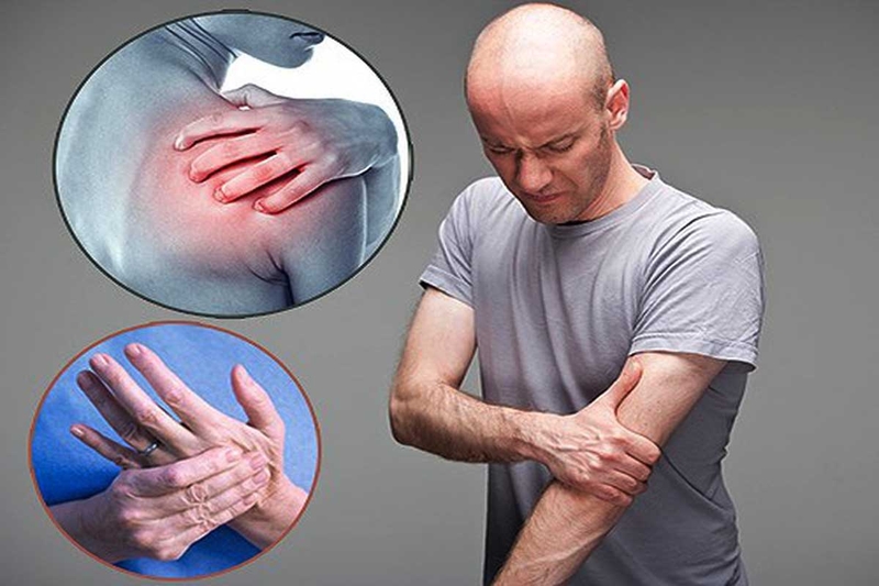 Đau mỏi vai gáy, tê mỏi chân tay là những biểu hiện thường gặp ở những bệnh nhân có vấn đề về cột sống