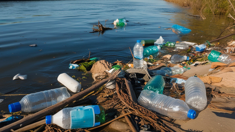 Xả rác bừa bãi làm gia tăng nguy cơ ngập lụt trong khu dân cư