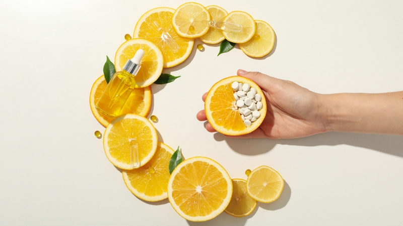 Vitamin C là dưỡng chất bắt buộc giúp cơ thể hình thành và ổn định các sợi collagen