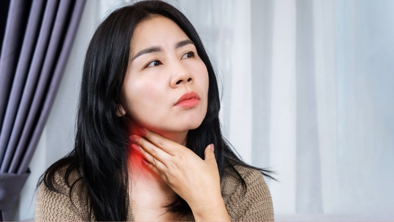 Nổi hạch cổ không đau có thể gợi ý ung thư vòm họng