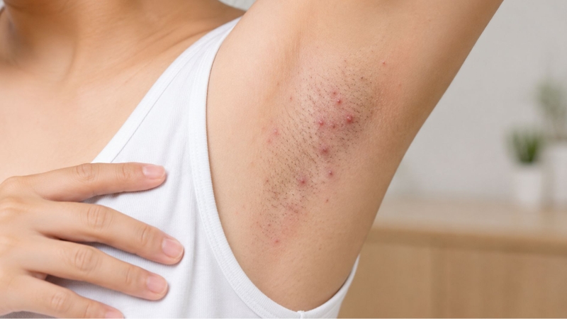 Không tự ý nặn các nốt viêm để tránh nguy cơ nhiễm trùng và để lại sẹo