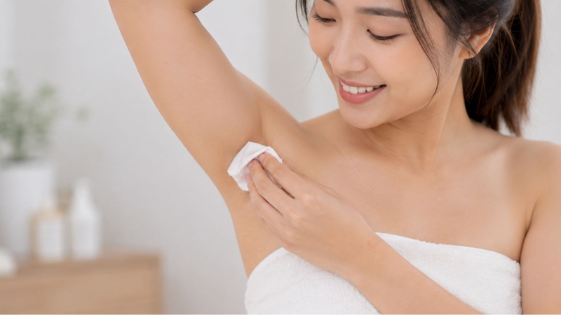 Duy trì thói quen vệ sinh phù hợp giúp giảm nguy cơ viêm nang lông tái phát