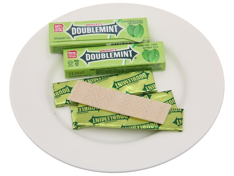 Nhãn hiệu kẹo cao su nổi tiếng: Doublemint