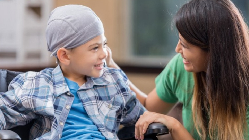 Cải thiện cảm xúc của trẻ em bị ung thư