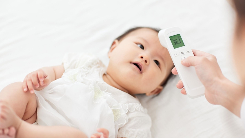 Nhiệt độ bình thường của trẻ 1 tuổi
