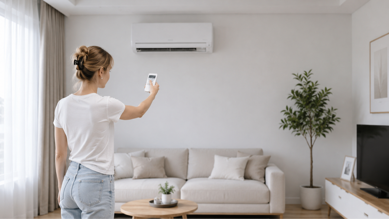 Điều chỉnh nhiệt độ phù hợp giúp bảo vệ sức khỏe