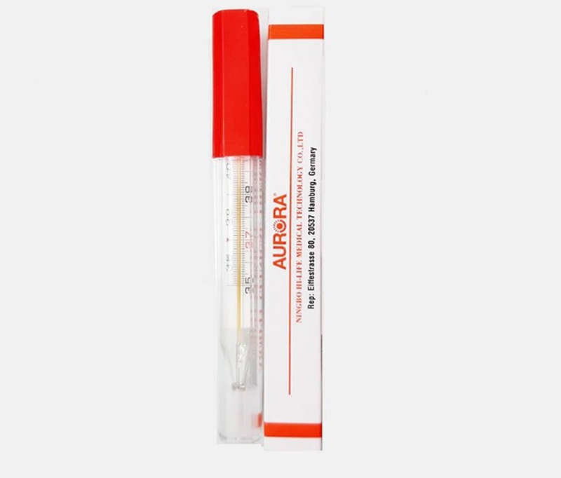 Nhiệt kế đo thân nhiệt thủy ngân Aurona