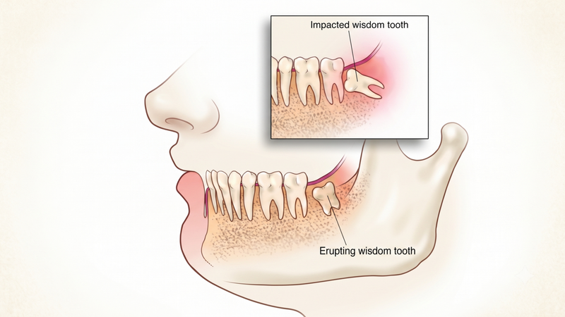 Răng khôn hàm dưới luôn có chi phí nhổ cao hơn răng khôn hàm trên