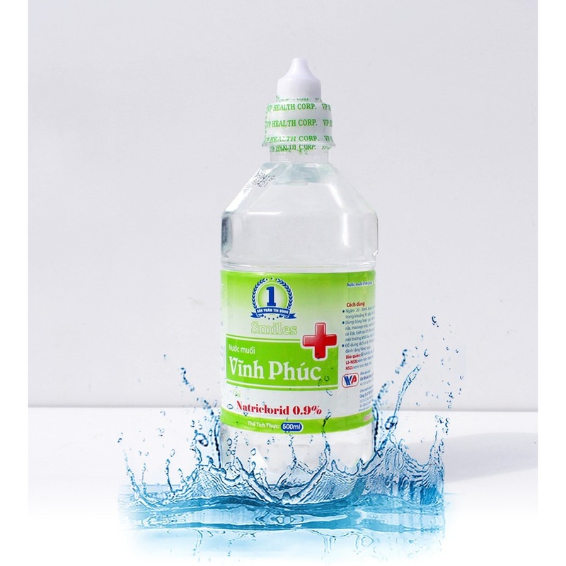 Những công dụng của nước muối sinh lý 1