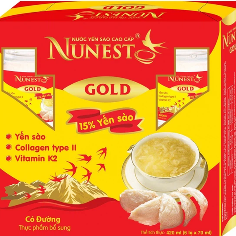 Nước yến sào là sản phẩm dinh dưỡng tốt cho sức khỏe