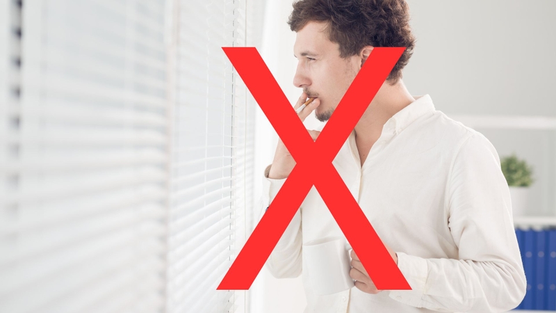 Không hút thuốc và tránh khói thuốc để hạn chế tình trạng hen phế quản cấp tính