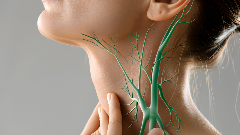 Người bệnh có thể sờ thấy khối hạch ở cổ