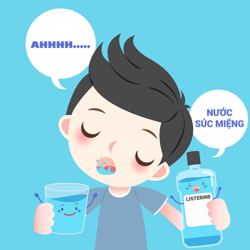 Chọn dung dịch sát khuẩn miệng có độ cồn vừa phải