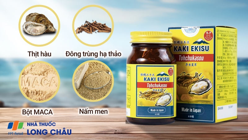 Kenkan Kaki Ekisu Tohchukasou hỗ trợ tăng cường sinh lý nam giới