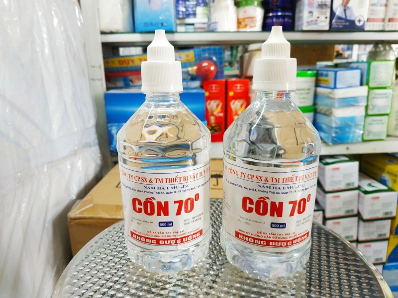 Những loại thuốc sát trùng vết thương hở được sử dụng phổ biến hiện nay1