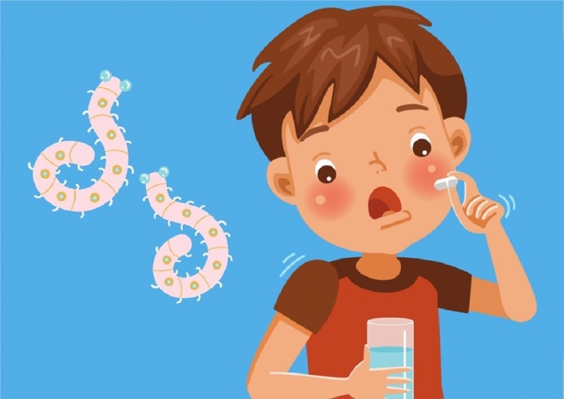 Những loại thuốc tẩy giun cho trẻ phổ biến và các lưu ý khi tẩy giun 1