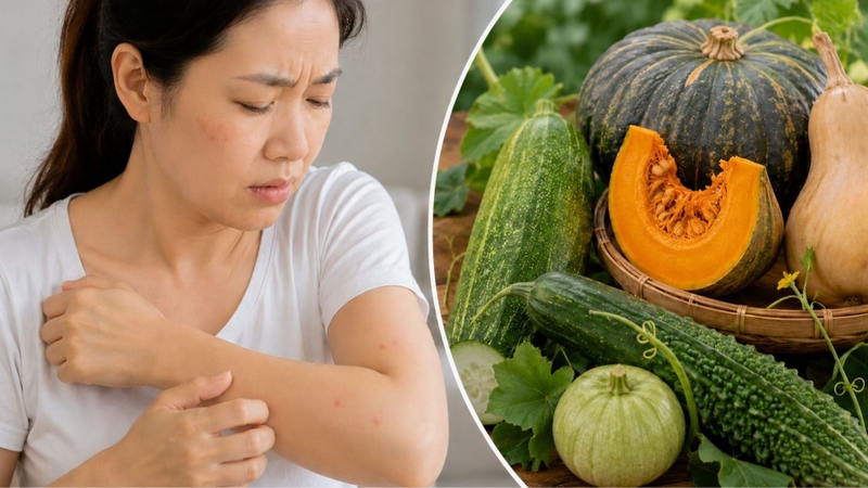 Người có tiền sử dị ứng với thực vật họ bầu bí nên thận trọng