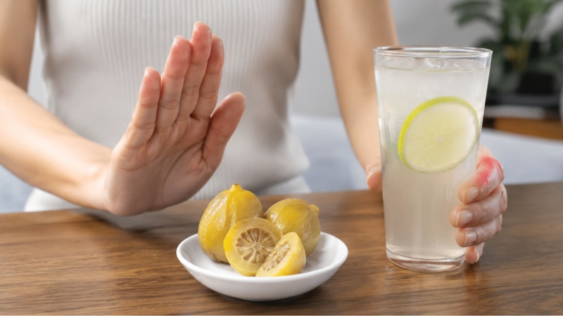 Người mắc bệnh thận cần thận trọng khi sử dụng chanh muối