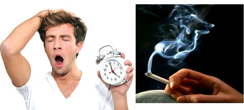 Những tác hại của việc hút thuốc lá gây mất ngủ 1