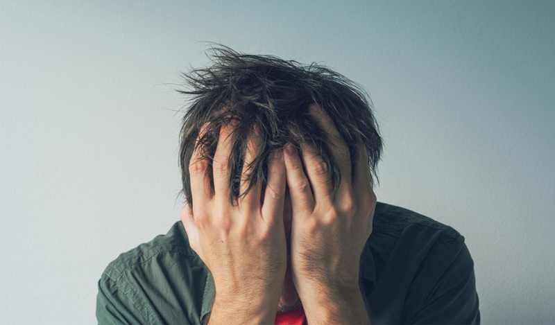 Cảm giác mệt mỏi, lo âu xuất hiện khi nam giới bị stress