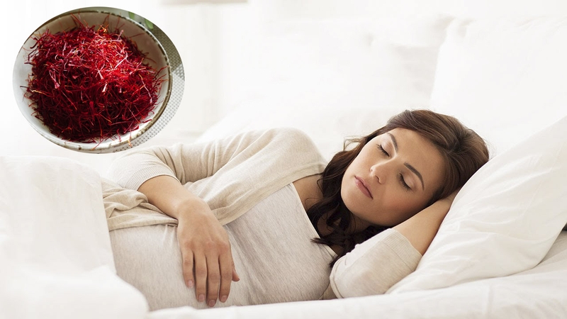 Nhuỵ hoa nghệ tây còn chứa nhiều sắt nên giúp bổ sung sắt, cực kỳ có lợi cho bà bầu