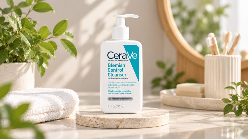 Sữa rửa mặt CeraVe Blemish Control Cleanser chuyên dành cho da dầu, mụn