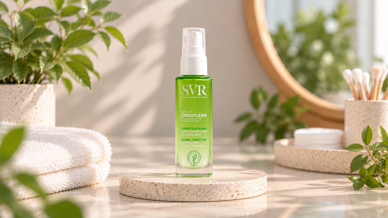 SVR Sebiaclear Serum phù hợp với da thường xuyên tiết nhiều dầu