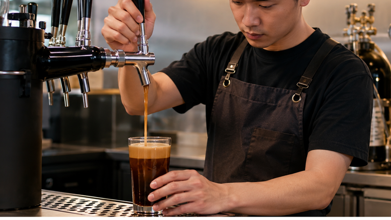 Hàm lượng caffeine trong Nitro Cold Brew thay đổi theo công thức pha