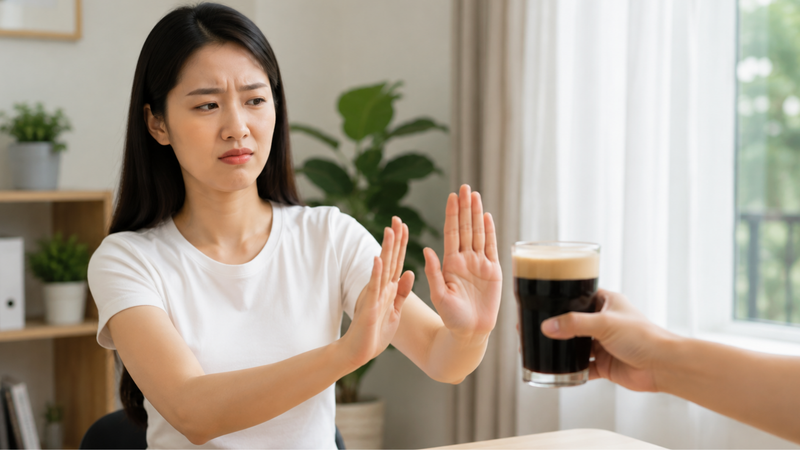 Một số người cần hạn chế Nitro Cold Brew do nhạy cảm caffeine