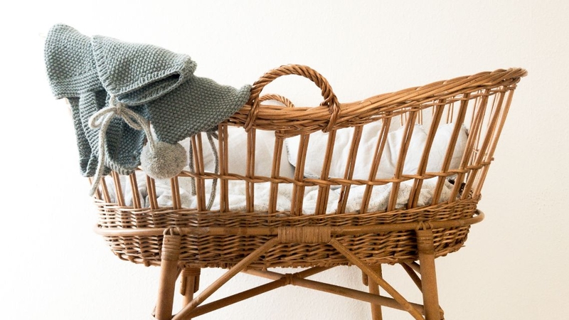 Nôi tre cho bé phù hợp để dùng ngay khi bé mới chào đời