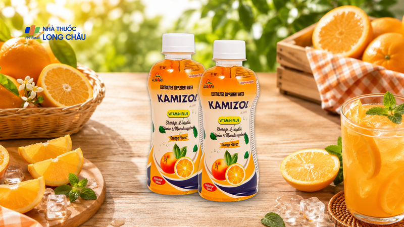 Nước bù điện giải Kamizol vị cam