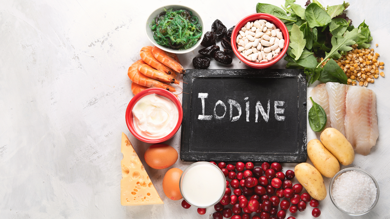 Bổ sung i-ốt từ thực phẩm giúp hỗ trợ tổng hợp hormone tuyến giáp