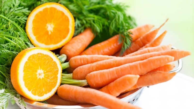 Nước ép cam cà rốt mật ong cho ngày hè oi ả- 2