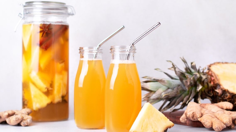 Không phải ai cũng phù hợp với nước ép dứa gừng muối