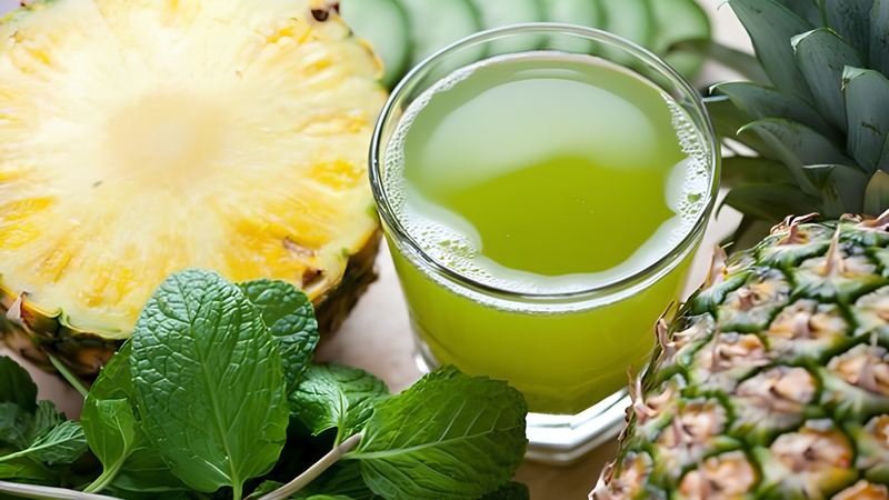 Nước ép ổi dứa tốt cho hệ tiêu hóa