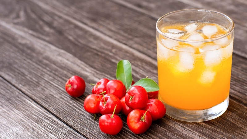 Nước ép sơ ri có tốt không? Lưu ý gì khi uống? 3