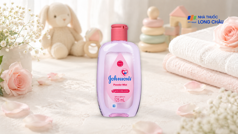 Nước hoa Johnson's Powder Mist Baby Cologne