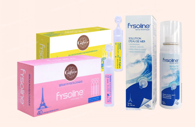 Nước muối sinh lý Fysoline có tốt không? Thành phần và tác dụng của Fysoline là gì? 1