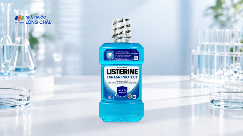 Nước súc miệng Listerine Tartar Protect