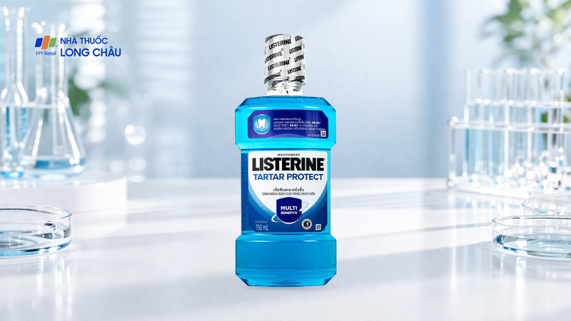 Nước súc miệng Listerine Tartar Protect