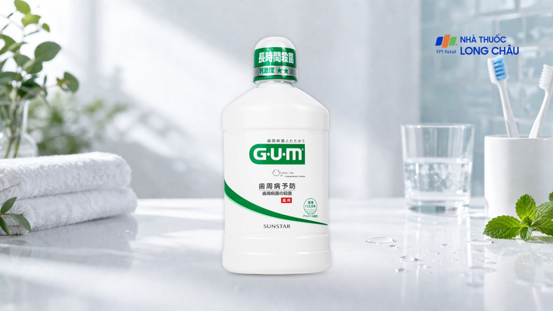 Nước súc miệng Sunstar GUM LA