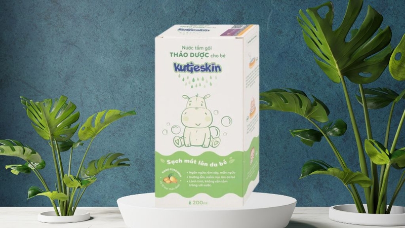 Nước tắm gội thảo dược cho bé Kutieskin CVI: Tác dụng thế nào? 4