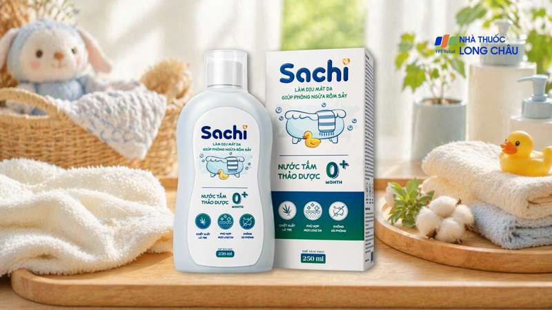 Nước tắm gội thảo dược Sachi