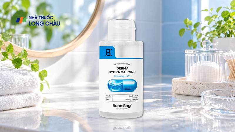Nước tẩy trang Banobagi Derma Hydra Calming Cleansing Water