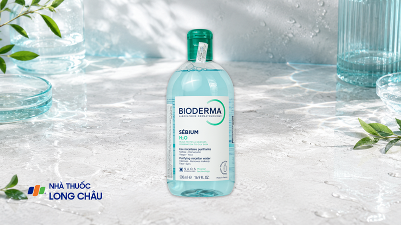 Nước tẩy trang Bioderma Sebium H2O