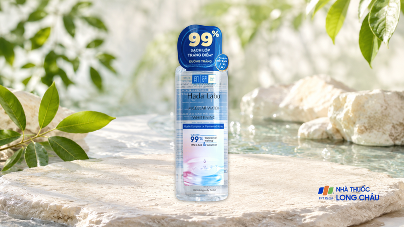 Nước tẩy trang Hada Labo Micellar Water Whitening